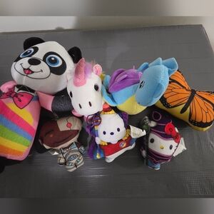 Colorful Plush Toy Set for Kids